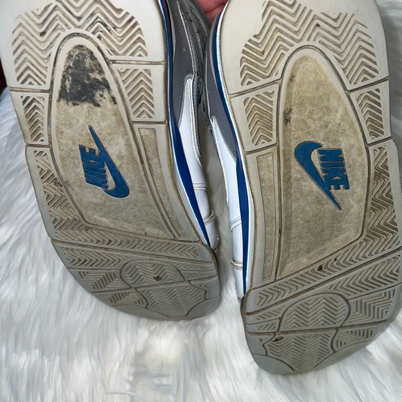 Nike Air flight Mens size 11.5. White/blue/gray vintage - Picture 6 of 10